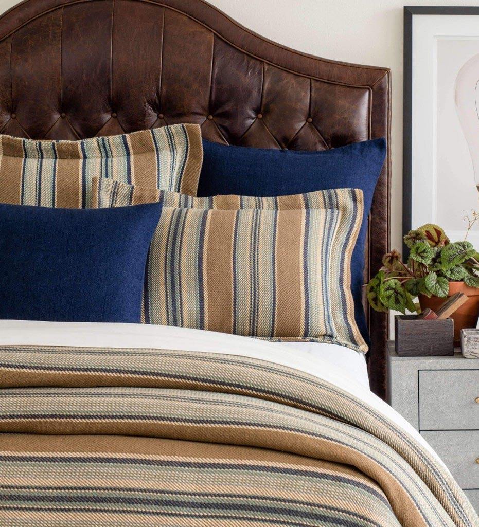Annie Selke Blue Heron Blanket