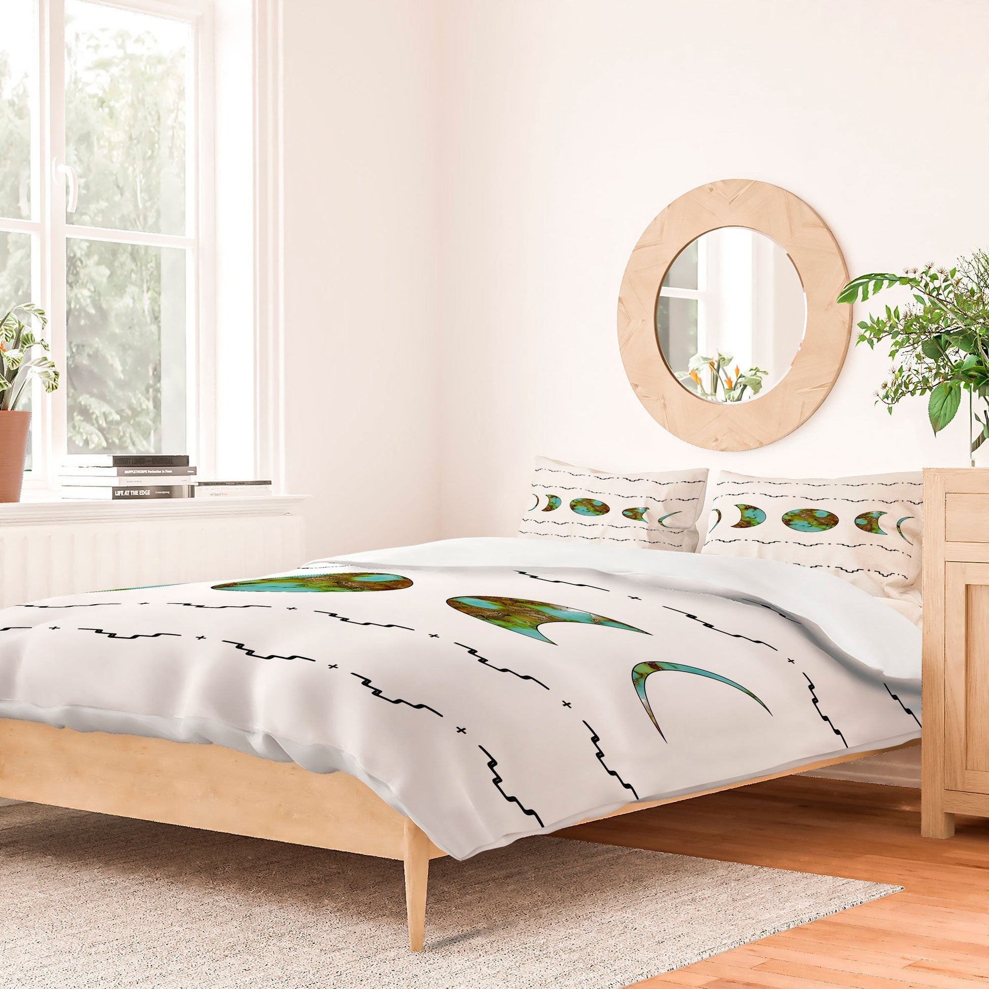 Aztec Moon Duvet Cover &/or Bed in a Bag Set (DS) DD