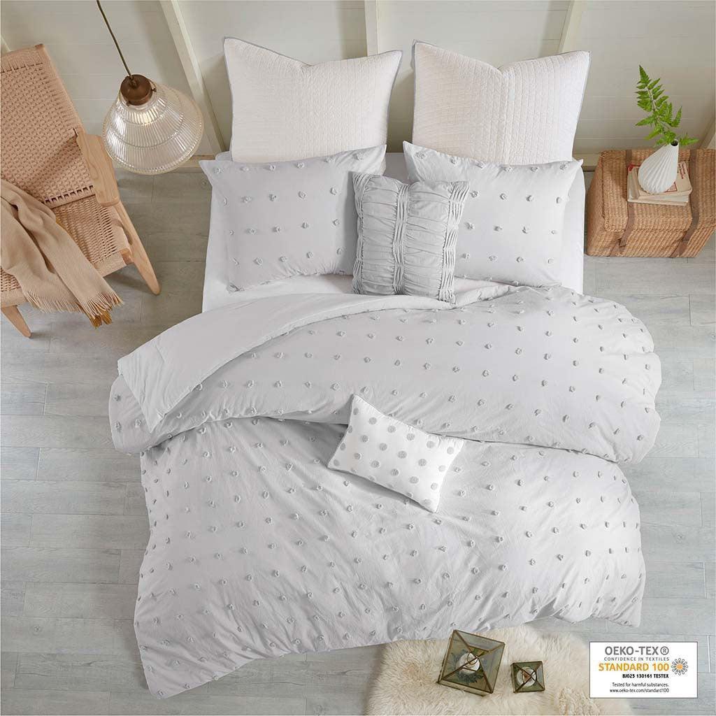 Brooklyn 5-Piece Twin/TXL Comforter Set Gray