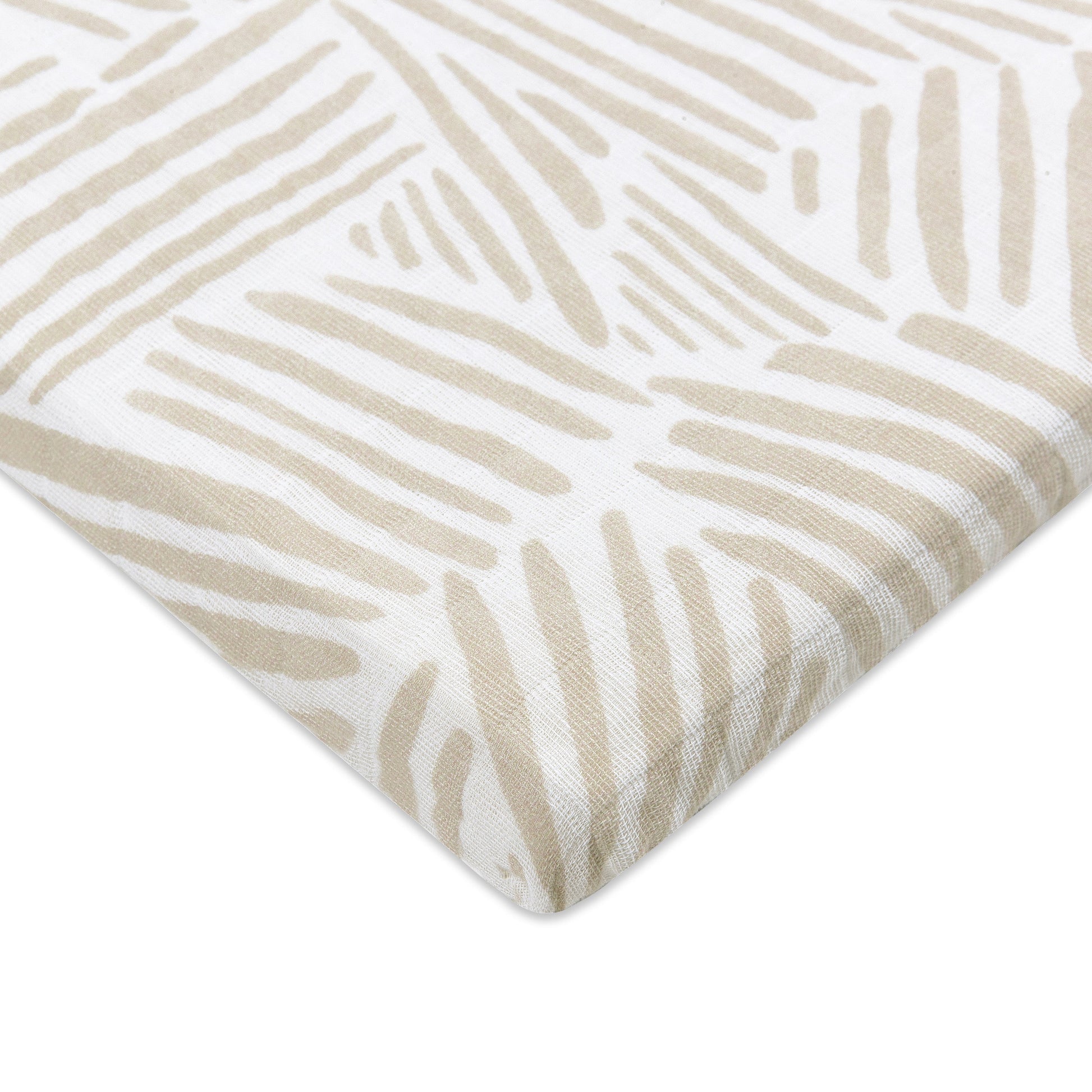 All-Stages Bassinet Sheet in GOTS Certified Organic Muslin Cotton