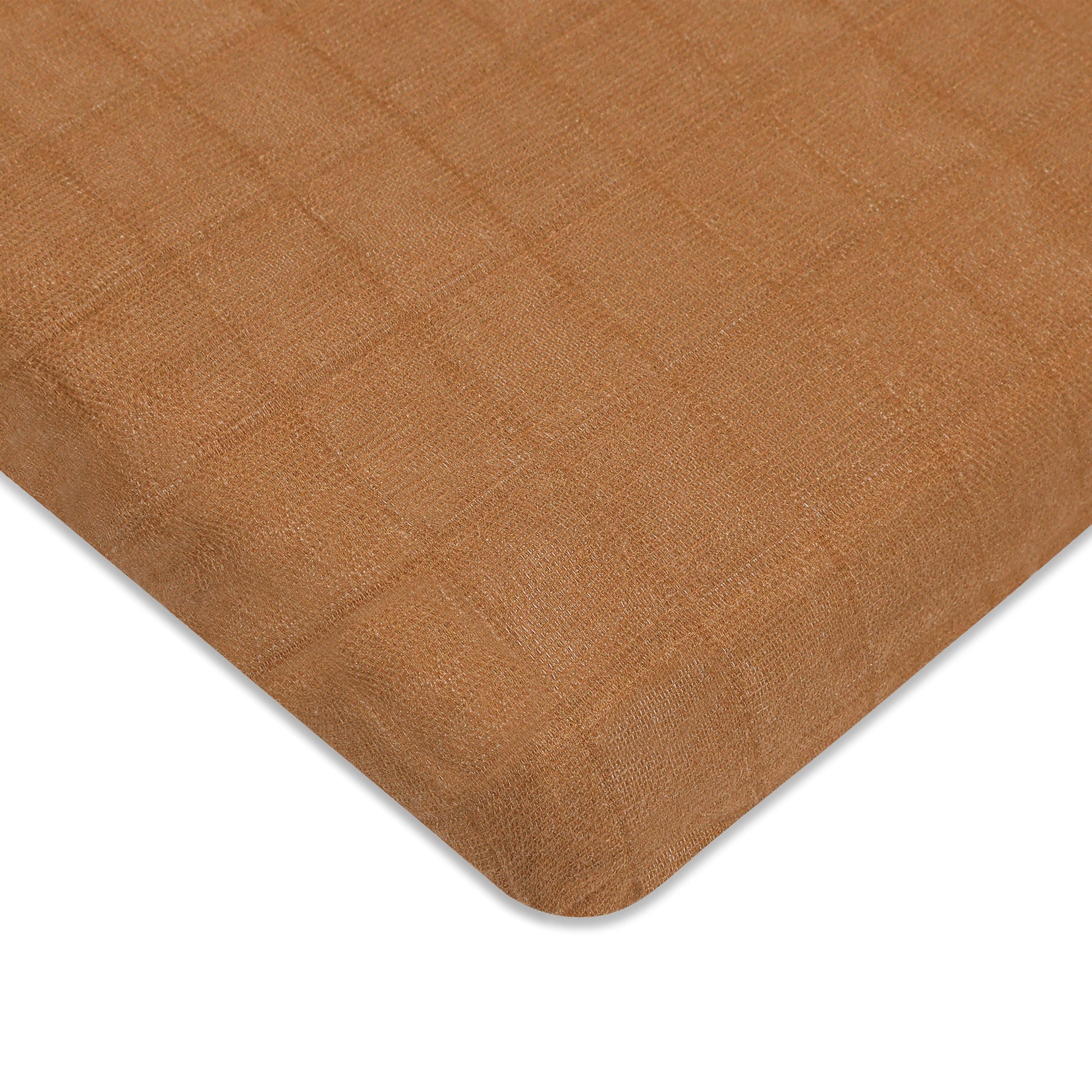 All-Stages Midi Crib Sheet in GOTS Certified Organic Muslin Cotton