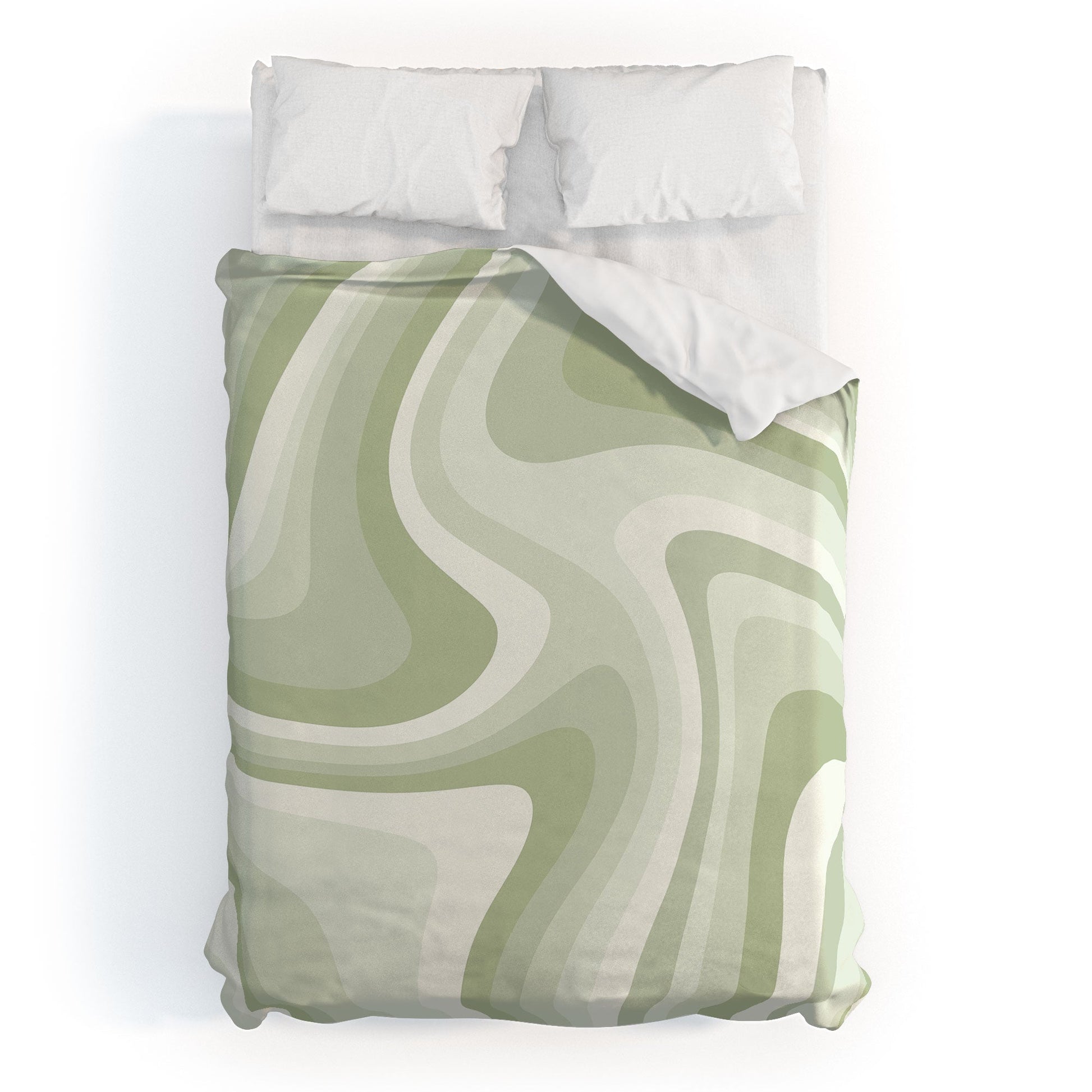 ABSTRACT WAVY STRIPES LXXVIII DUVET / COMFORTER