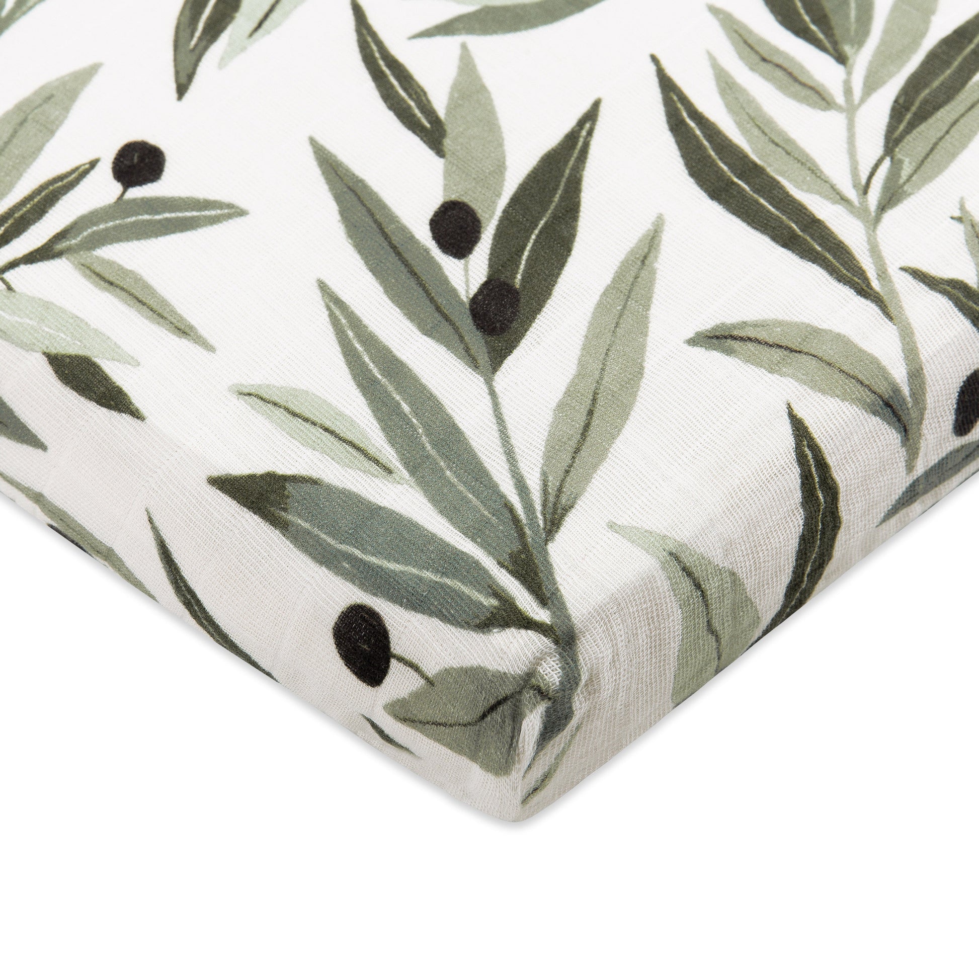 All-Stages Midi Crib Sheet in GOTS Certified Organic Muslin Cotton