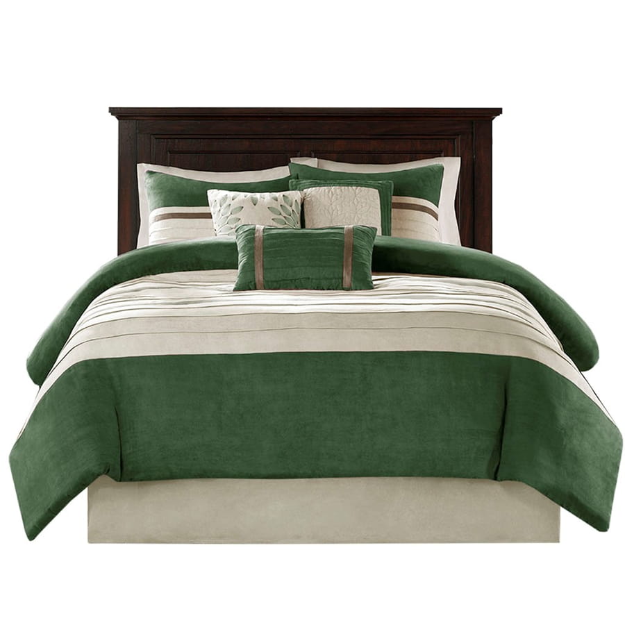 Alcott Green King 7pc Comforter Set