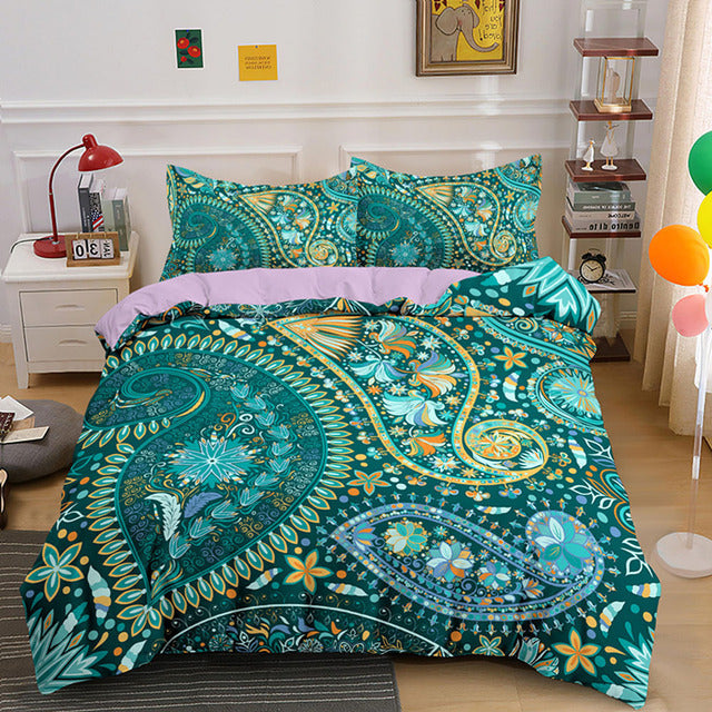 3D Mandala Bohemian Bedding Sets Queen Size